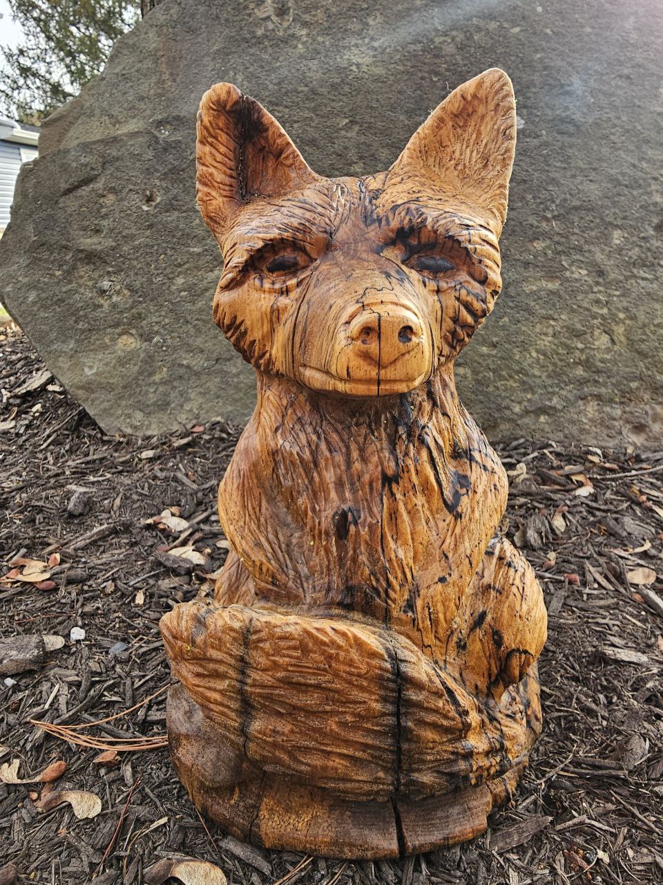 Sitting Fox