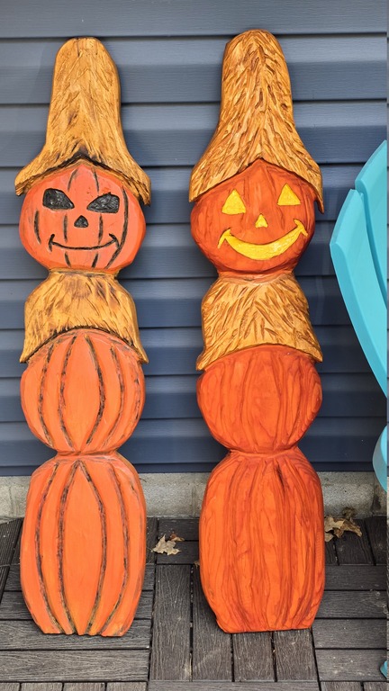 Scarecrow Porch Leaner decorations